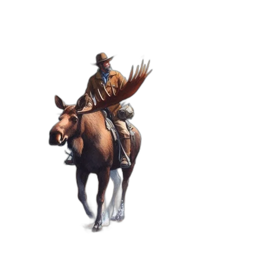 staff, hat, animal, crown, concept art, fantasy art, photorealistic, pixel art transparent PNG cut-out