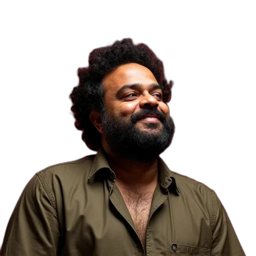 staff, hair, face, jacket, anirban, good, mood, chennai transparent PNG cut-out