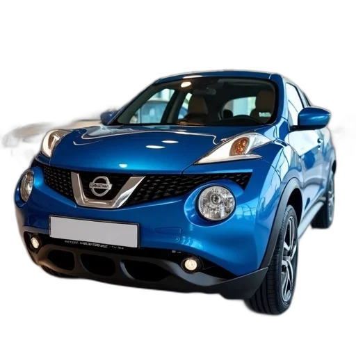 car, 3d render, new, blue, nissan, juke, suv, dealers transparent PNG cut-out