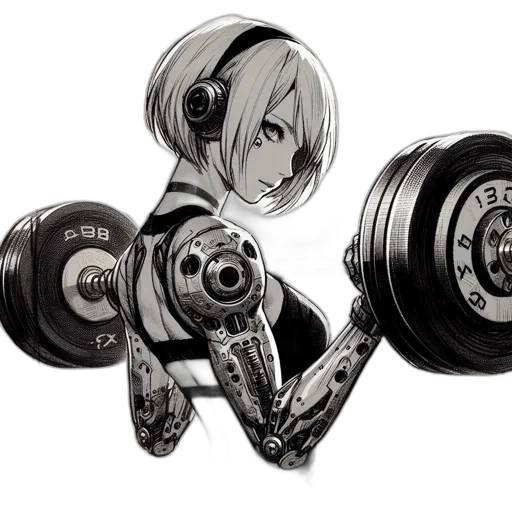 robot, weapon, jewelry, car, cartoon, concept art, anime, comic book art transparent PNG cut-out