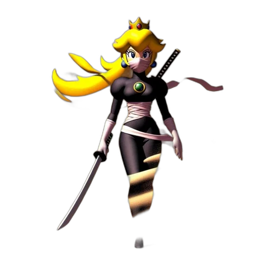 staff, sword, weapon, concept art, 3d render, pixel art, fantasy art, golden transparent PNG cut-out