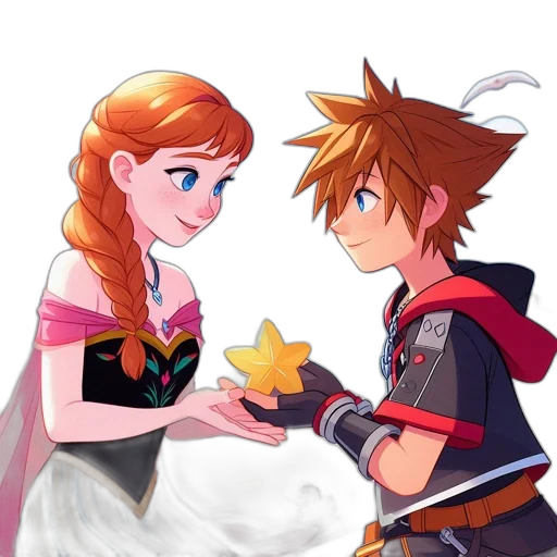 crown, dress, sword, concept art, pixel art, fantasy art, cartoon, fire transparent PNG cut-out