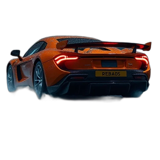 car, weapon, 3d render, photorealistic transparent PNG cut-out