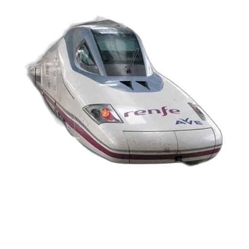 car, weapon, robot, 3d render, photorealistic, concept art, renfe, train transparent PNG cut-out