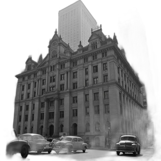 building, car, staff, crown, photorealistic, concept art, 3d render, comic book art transparent PNG cut-out