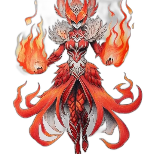 mask, dragon, fantasy art, concept art, pixel art, comic book art, fire, red transparent PNG cut-out