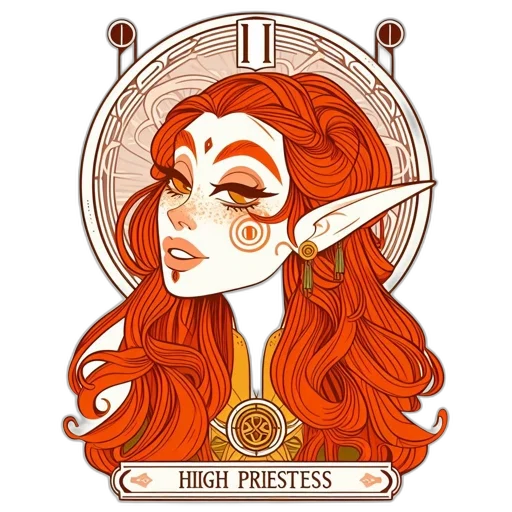 dress, fantasy art, concept art, pixel art, comic book art, red, vivid, portrait transparent PNG cut-out