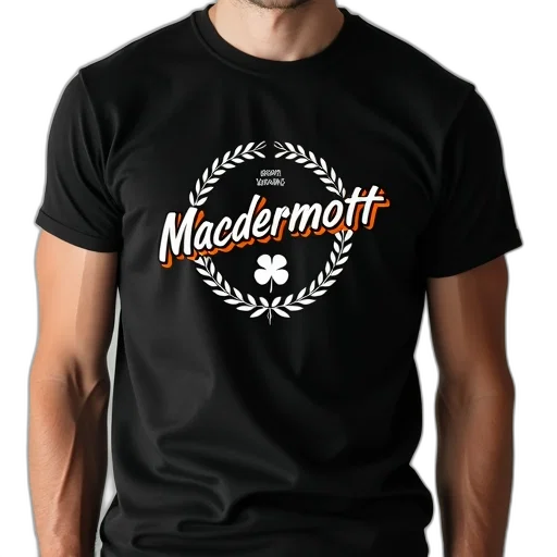 3d render, monochrome, man, wearing, black, t-shirt, white, orange transparent PNG cut-out