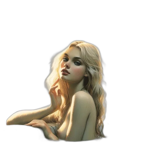 hair, jewelry, face, crown, fantasy art, photorealistic, pixel art, concept art transparent PNG cut-out