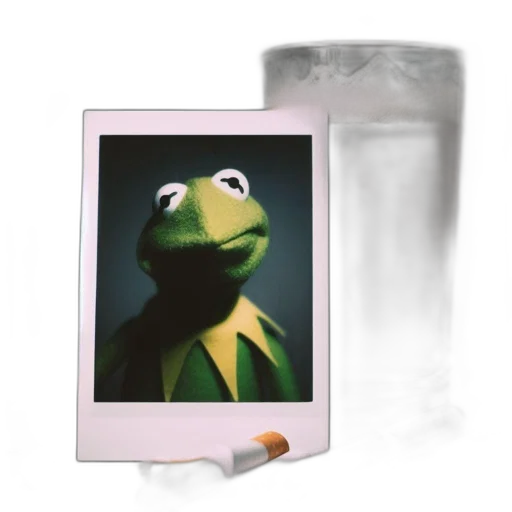 animal, face, bottle, robot, photorealistic, vaporwave, oil painting, concept art transparent PNG cut-out