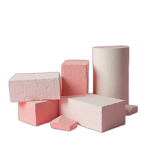 food, furniture, 3d render, vaporwave transparent PNG cut-out