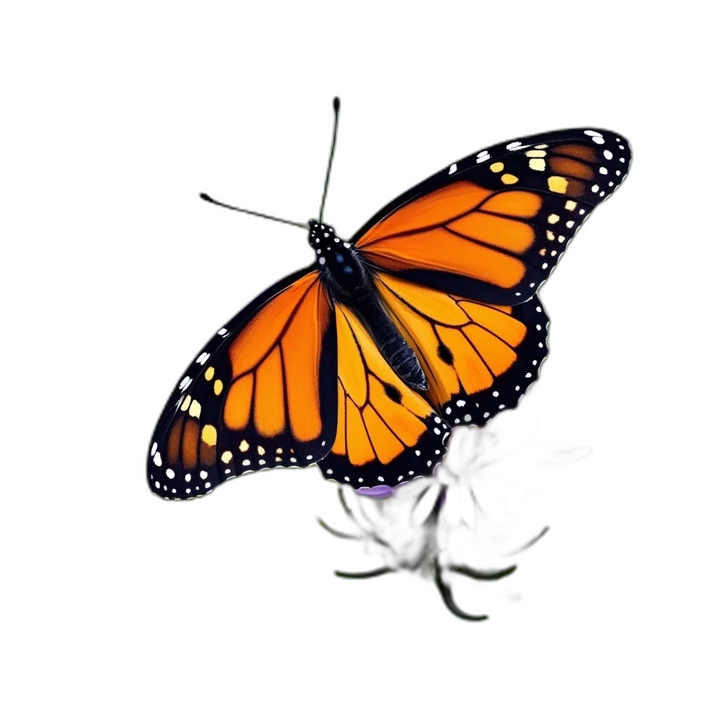 animal, crown, creature, flower, photorealistic, 3d render, neon lights, monochrome transparent PNG cut-out