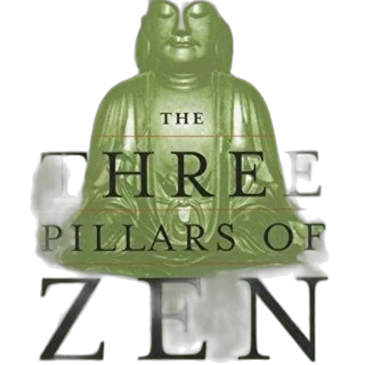 cover, three, pillars, zen, features, green, buddha, statue transparent PNG cut-out