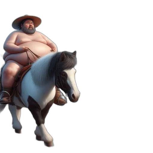 animal, hat, creature, food, concept art, photorealistic, 3d render, fantasy art transparent PNG cut-out
