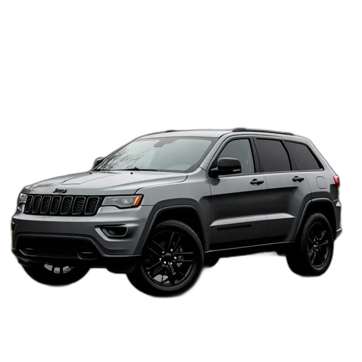 jeep, grand, cherokee, carbon transparent PNG cut-out