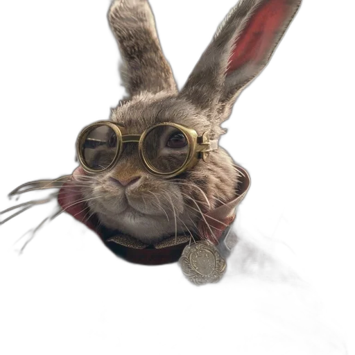 animal, creature, mask, staff, photorealistic, concept art, 3d render, fantasy art transparent PNG cut-out