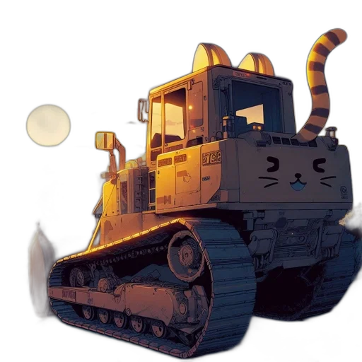 weapon, robot, animal, car, concept art, 3d render, pixel art, fantasy art transparent PNG cut-out