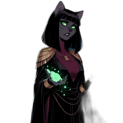 staff, jewelry, dress, mask, concept art, fantasy art, pixel art, comic book art transparent PNG cut-out