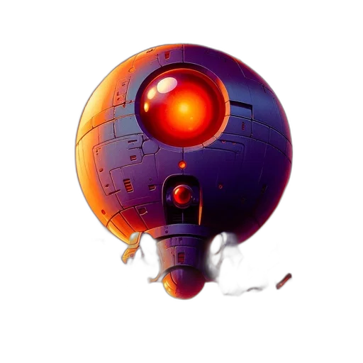 robot, mask, weapon, face, concept art, 3d render, pixel art, comic book art transparent PNG cut-out