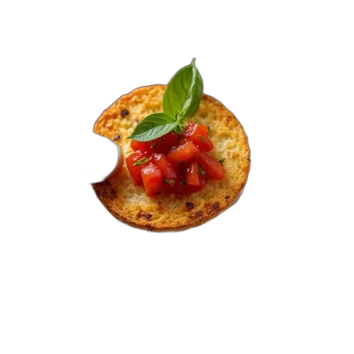 food, face, crown, hat, photorealistic, 3d render, person, holding transparent PNG cut-out