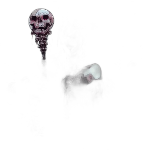 mask, staff, weapon, jewelry transparent PNG cut-out