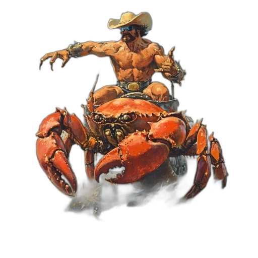 animal, creature, hat, robot, concept art, photorealistic, fantasy art, watercolor transparent PNG cut-out