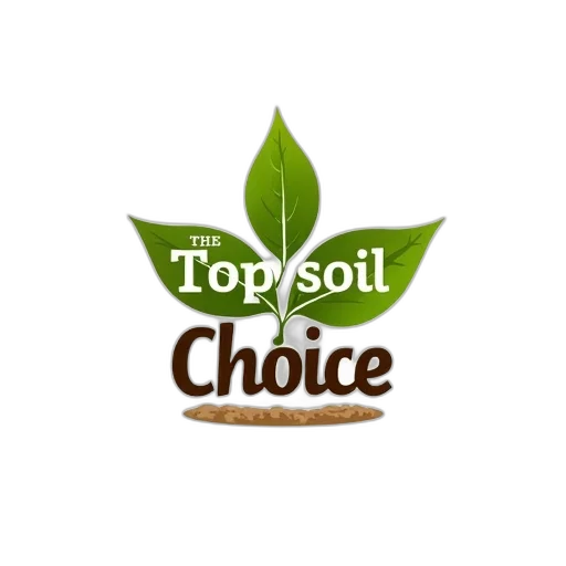 image, features, stylized, logo, topsoil, choice, prominent, green transparent PNG cut-out