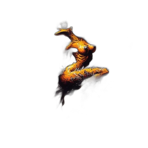 dragon, hair, creature, staff, pixel art, concept art, fantasy art, 3d render transparent PNG cut-out