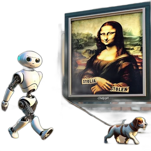 robot, concept art, 3d render, pixel art, photorealistic, robotic, figure, walks transparent PNG cut-out