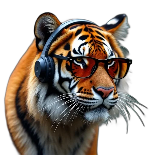 animal, photorealistic, 3d render, fantasy art transparent PNG cut-out