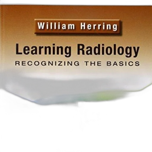 cover, learning, radiology, recognizing, basics, william, herring, featuring transparent PNG cut-out