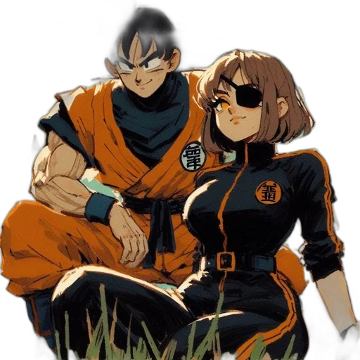 jacket, anime, concept art, comic book art, cartoon, outer space, dark, monochrome transparent PNG cut-out