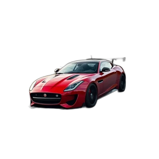 car, 3d render, photorealistic, jaguar transparent PNG cut-out