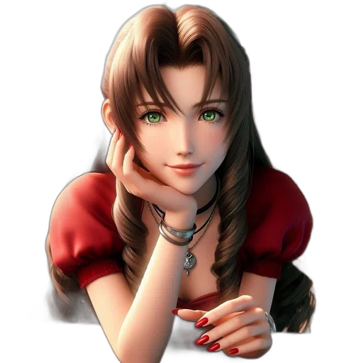 face, jewelry, crown, staff, photorealistic, fantasy art, anime, 3d render transparent PNG cut-out