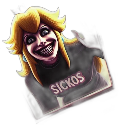 face, mask, concept art, comic book art, 3d render, photorealistic, eerily, smiling transparent PNG cut-out