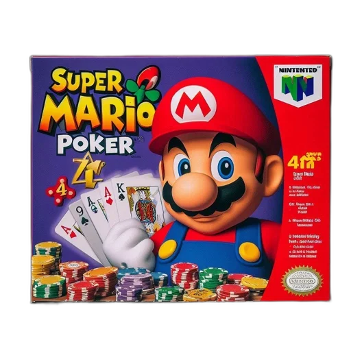food, weapon, animal, mask, 3d render, mario, wears, his transparent PNG cut-out