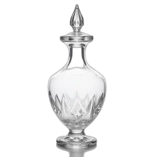 crown, bottle, jewelry, photorealistic, 3d render, transparent, glass, vase transparent PNG cut-out