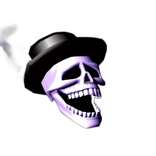 hat, mask, staff, face, 3d render, concept art, pixel art, vaporwave transparent PNG cut-out