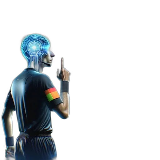 robot, cyberpunk, vaporwave, concept art, 3d render, blue, futuristic, scenario transparent PNG cut-out