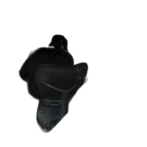 umbrella, jewelry, mask, hat, 3d render, person, sits, desk transparent PNG cut-out