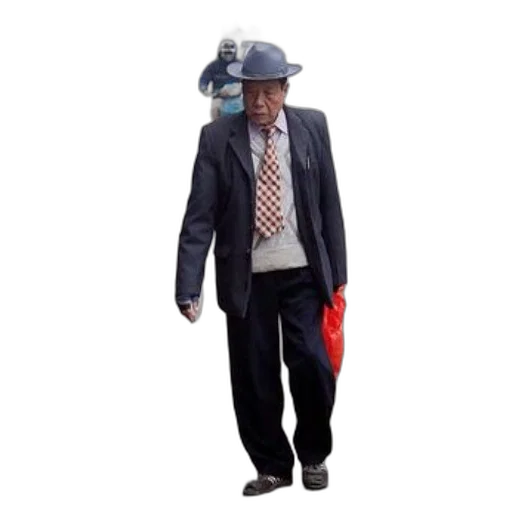 hat, staff, umbrella, jacket transparent PNG cut-out