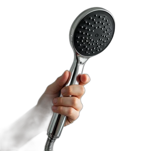 staff, weapon, umbrella, hair, hand, holding, silver, showerhead transparent PNG cut-out