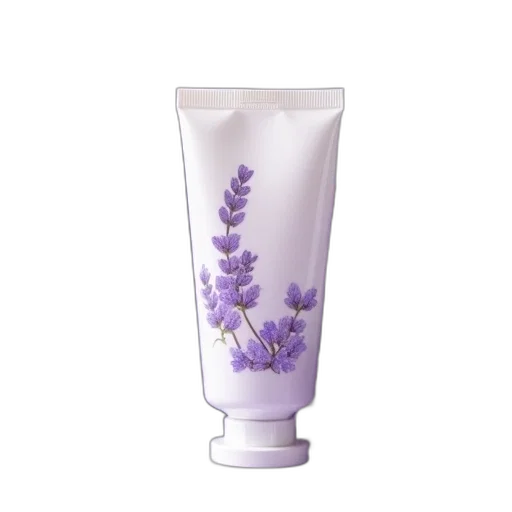 bottle, crown, lavender, hand, cream transparent PNG cut-out