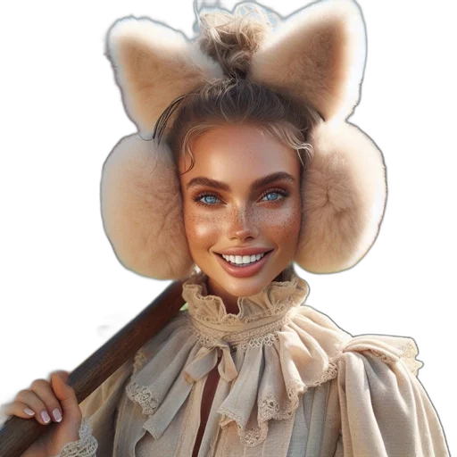 staff, hat, mask, creature, photorealistic, concept art, cartoon, anime transparent PNG cut-out