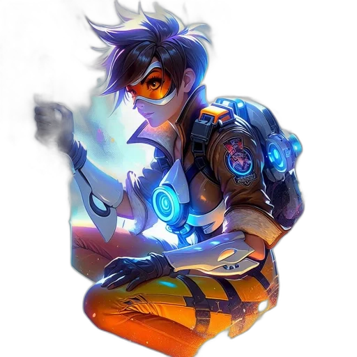 robot, weapon, mask, face, concept art, 3d render, fantasy art, cyberpunk transparent PNG cut-out