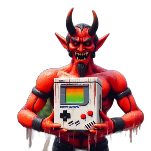 robot, dragon, creature, mask, pixel art, vaporwave, 3d render, concept art transparent PNG cut-out