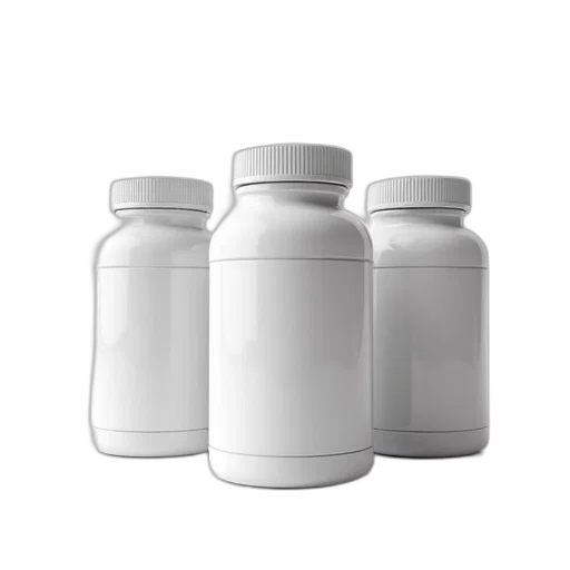 bottle, food, 3d render, monochrome transparent PNG cut-out