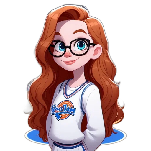 staff, cartoon, pixel art, anime, fantasy art, female, character, red transparent PNG cut-out