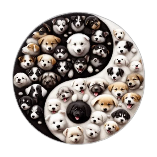 jewelry, umbrella, food, animal, yin-yang, symbol, formed, arrangement transparent PNG cut-out