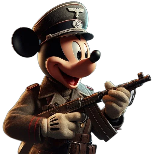 weapon, staff, hat, animal, concept art, 3d render, photorealistic, cartoon transparent PNG cut-out